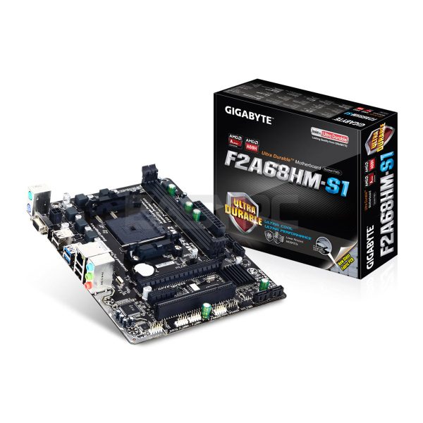 Gigabyte GA F2A68HM S1 Motherboard Socket Fm2 DDr3