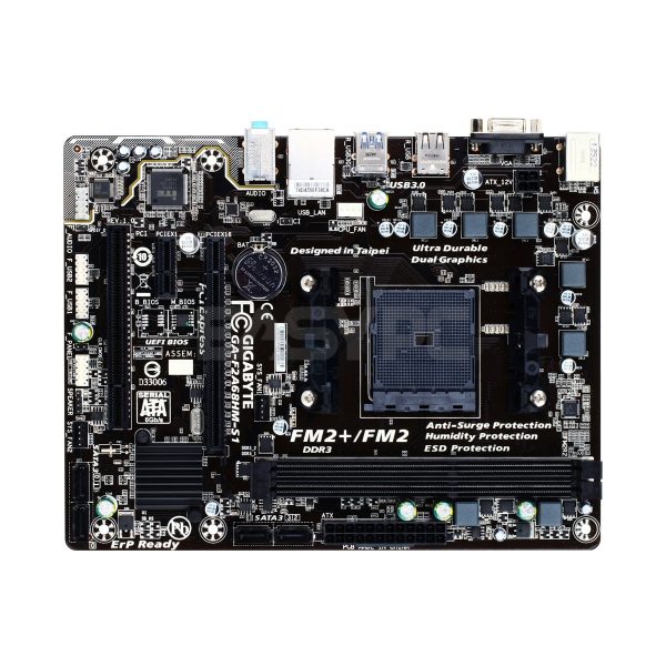 Gigabyte GA F2A68HM S1 Motherboard Socket Fm2 DDr3 - Image 2