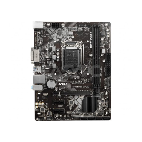 MSI H310M PRO-D Plus Motherboard Socket 1151 Pcie Ddr4 - Image 2