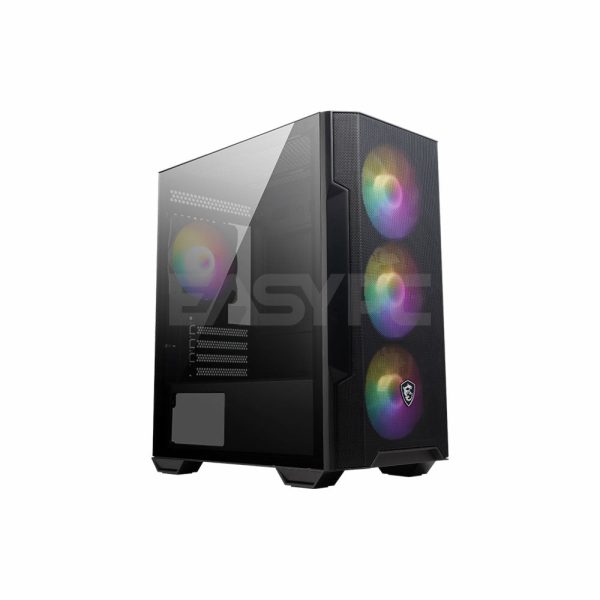 MSI MAG Forge 100R Mid Tower PC Case Black Support Micro ATX-c