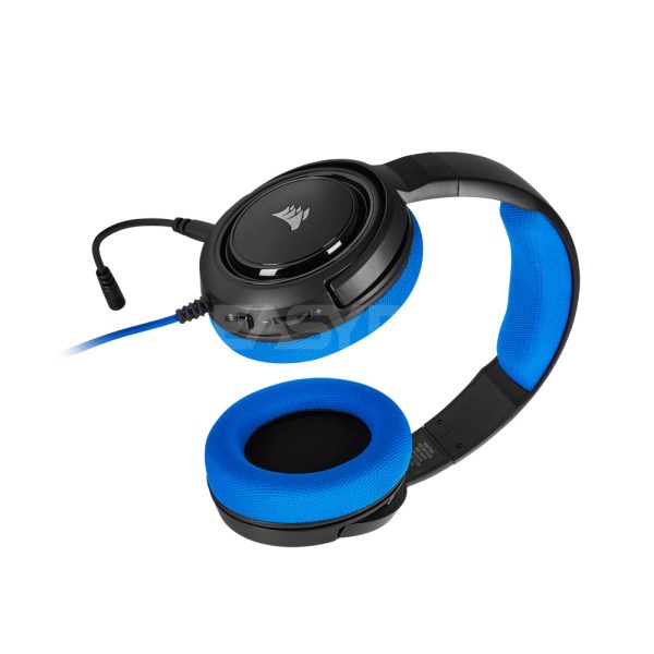 Corsair HS35 CS-CA-9011196-AP Gaming Headset Blue - Image 4