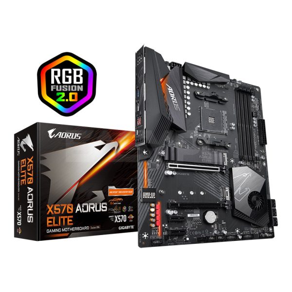 Gigabyte Aorus X570 Elite Motherboard Socket Am4 Ddr4