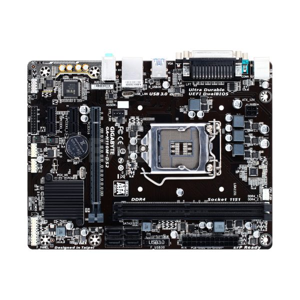 Gigabyte H110M DS2 Motherboard Socket 1151 Ddr4 - Image 2