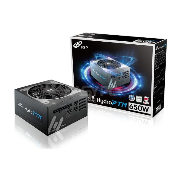 FSP HYDRO PTM 650w 80+ Power Supply Fully Modular Platinum