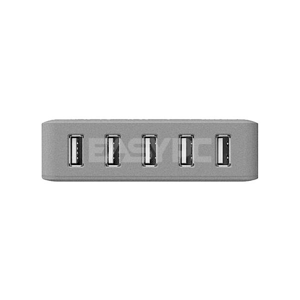 Qicent 5Port Usb Charger Gray - Image 3