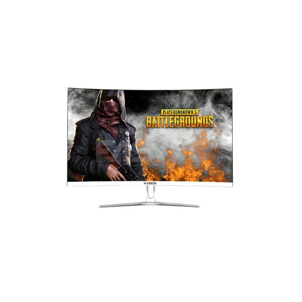 Nvision XC24S 24 inch 75Hz Curve Gaming Monitor White