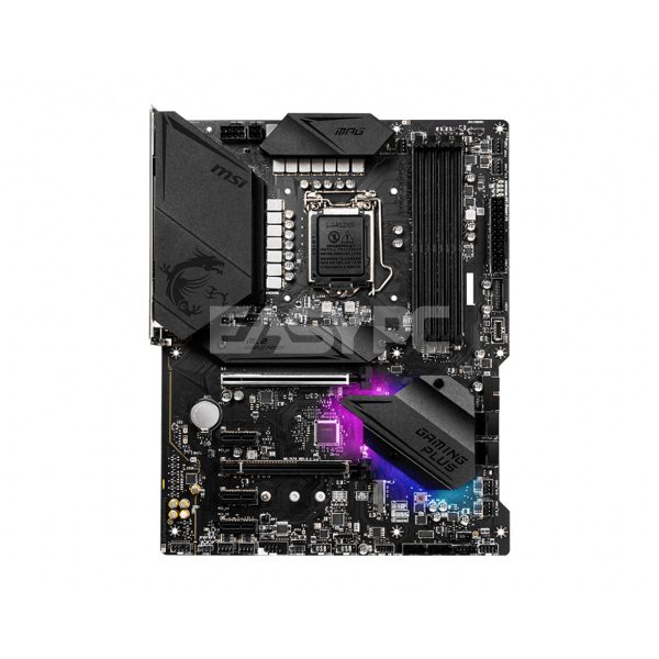 MSI Z490 Gaming Plus Motherboard: LGA 1200, DDR4, ATX - Power Your Intel 10th/11th Gen Gaming PC - Image 2