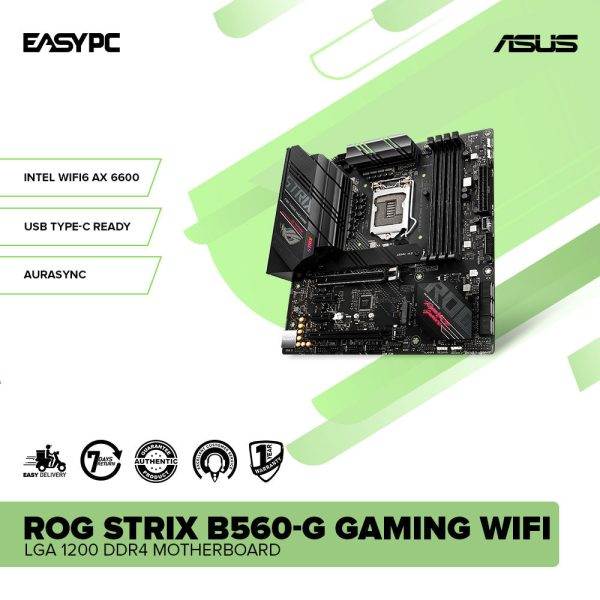 Asus ROG Strix B560-G Gaming WiFi Motherboard (LGA 1200, DDR4) - Image 6