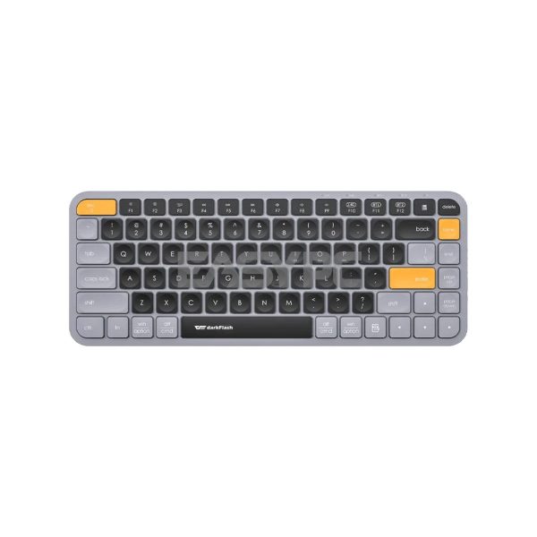 DarkFlash V200 Bluetooth Wireless Keyboard Brown Sugar-a