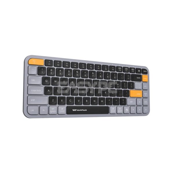 DarkFlash V200 Bluetooth Wireless Keyboard Brown Sugar-c