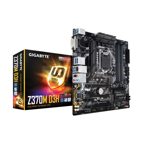 Gigabyte Z370M D3H Socket 1151 Ddr4 Motherboard