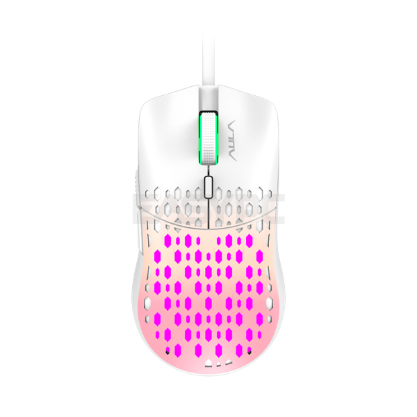 Aula S11 PRO 6 Keys Wired Gaming Mouse Pink