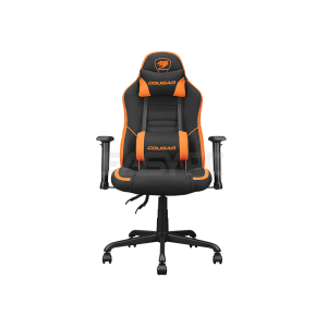 Cougar Fusion S Fabric Multi-Purpose Gaming Chair Black/Orange-a