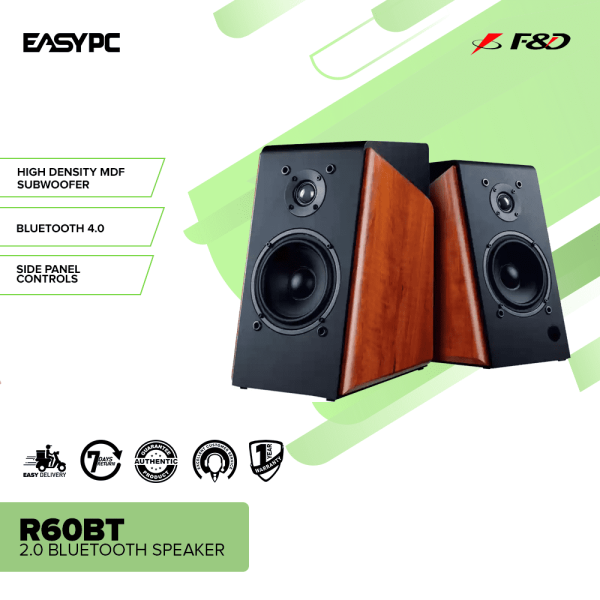 F&D R60BT 2.0 Bluetooth Speaker