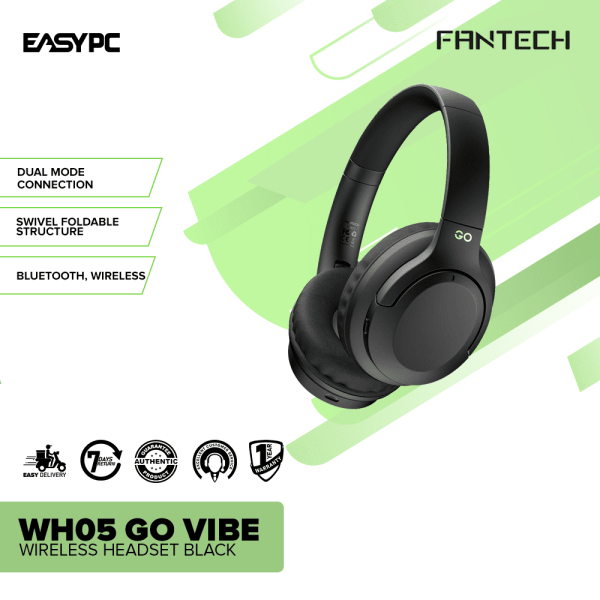 Fantech WH05 GO Vibe Wireless Headset Black