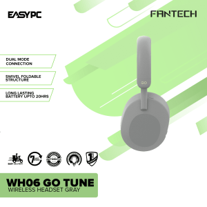 Fantech WH06 GO Tune Wireless Headset Gray