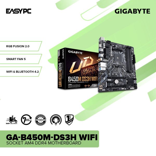 Gigabyte GA-B450M-DS3H WIFI