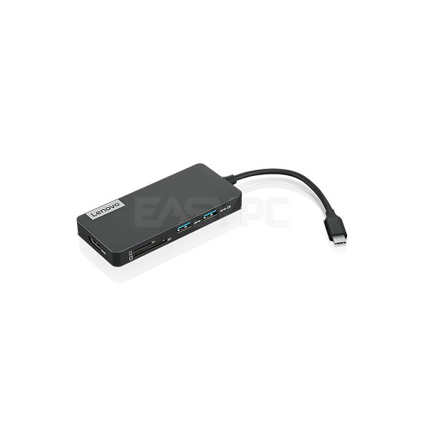 Lenovo USB-C 7-in-1 Hub Iron Grey GX90T77924 1ION LEGX2277