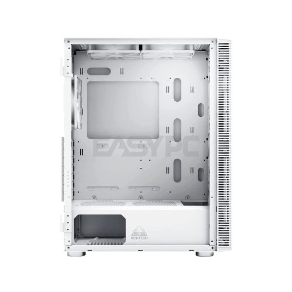 Montech X3 Mesh White ATX Case with 3*140mm, 3*120mm LED Rainbow Fans Flexible Component Support PC Case 17LIG MO472609 - Image 3