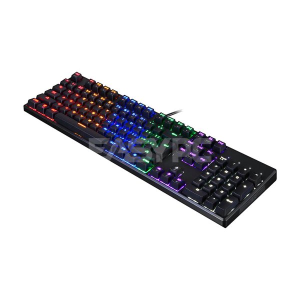 Motospeed K96/CK107 RGB Backlit Rainbow 104 keys painting keycaps with laser Gaming Keyboard  MOK91407 4PHIL - Image 3