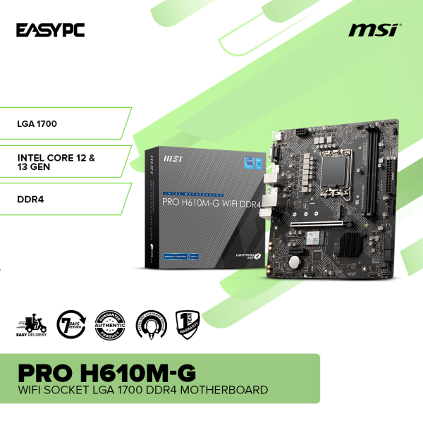 Msi PRO H610M-G WIFI