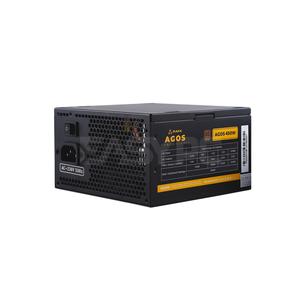 RAKK AGOS 450 Watts 80+ Bronze Power Supply-a