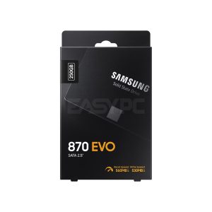 Samsung  870 Evo 250gb SATA 2.5 Solid State Drive-a