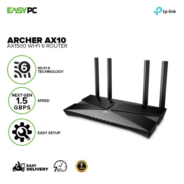 Tp-link Archer AX10 AX1500 Wi-Fi 6 Router